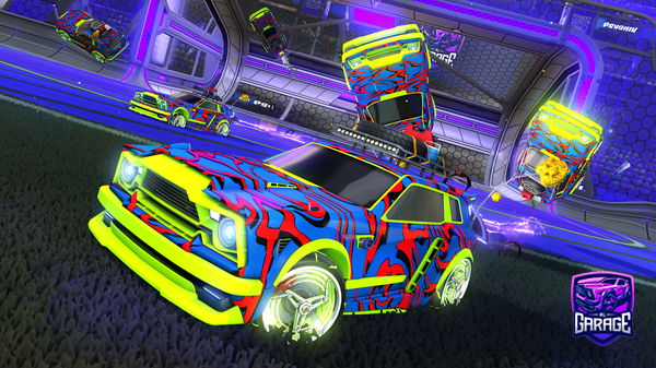 A Rocket League car design from ryguy7583