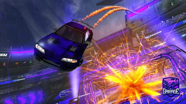 A Rocket League car design from AxstroBoltz