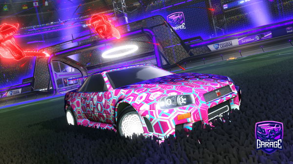 A Rocket League car design from unluckyy