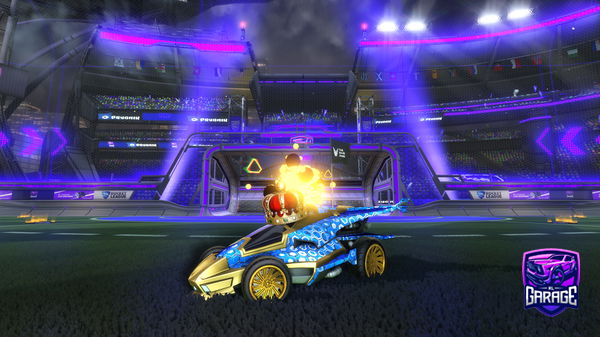 A Rocket League car design from SirSammy