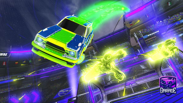 A Rocket League car design from X5_jaimacancoconut