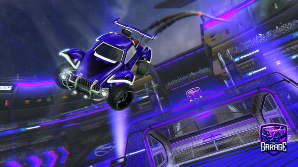 A Rocket League car design from D4RKSTAR