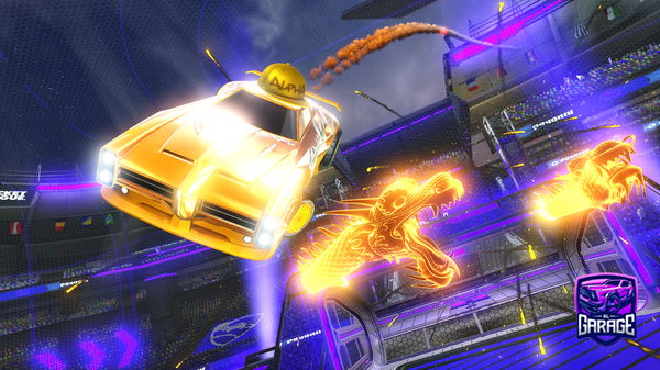 A Rocket League car design from TtvPanosYT