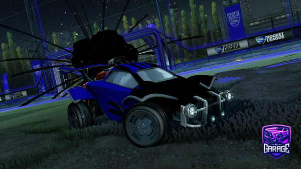 A Rocket League car design from SantyDev