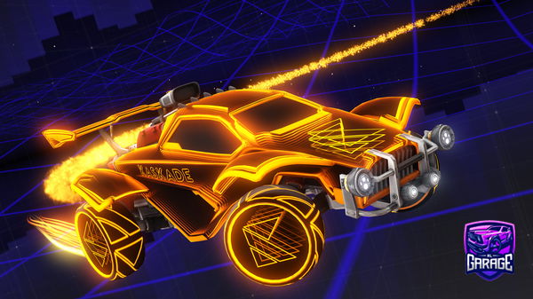 A Rocket League car design from ekstra_mistrzu