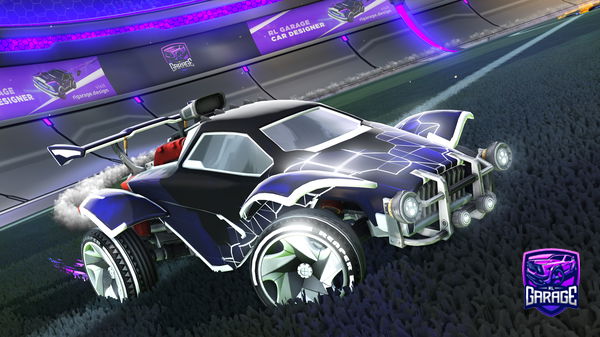 A Rocket League car design from 10137