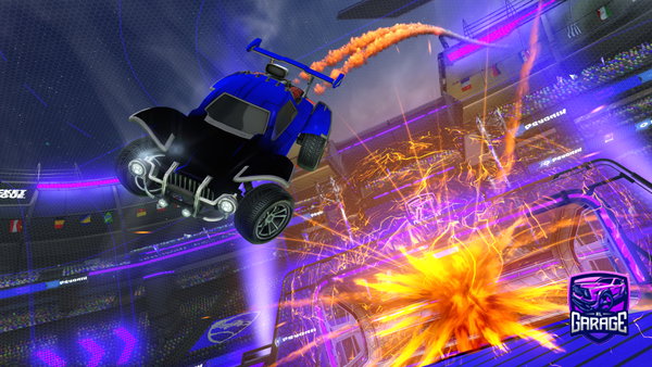 A Rocket League car design from XproH709