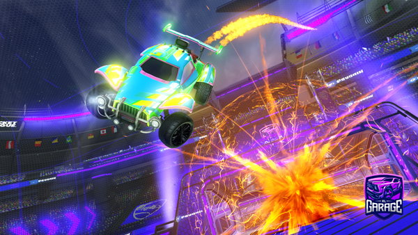 A Rocket League car design from henryplayzzz