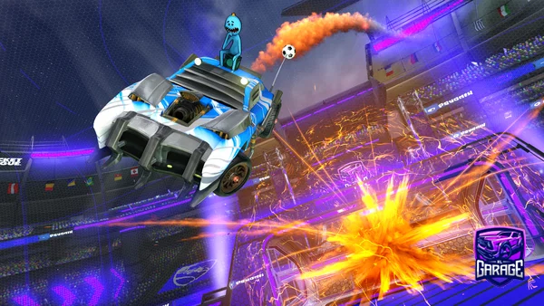 A Rocket League car design from walkerdj