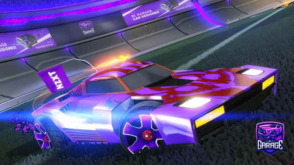 A Rocket League car design from findus_on_youtube