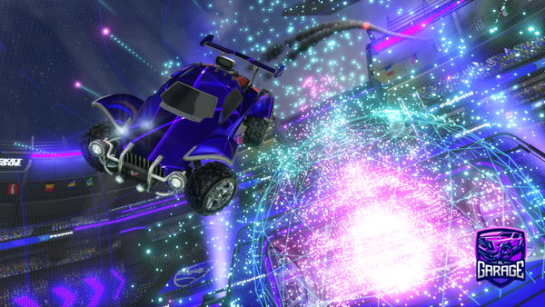 A Rocket League car design from Skye07