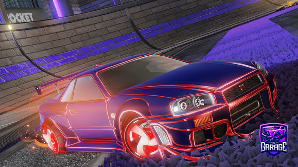 A Rocket League car design from Yves0903