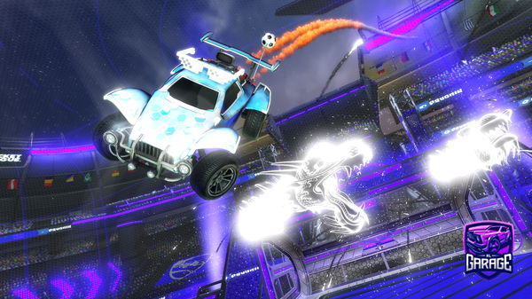 A Rocket League car design from Goategaard