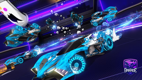 A Rocket League car design from ramorgeas