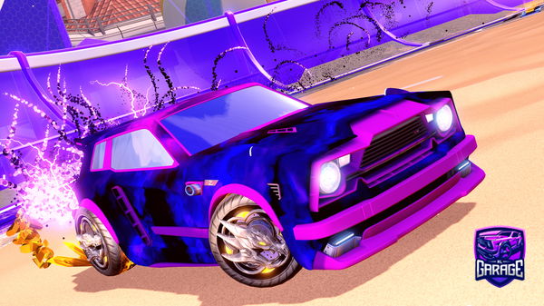A Rocket League car design from aceemann26
