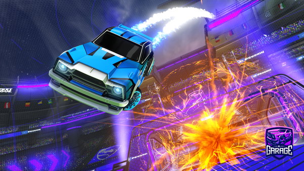 A Rocket League car design from Rotebaeume