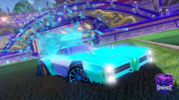 A Rocket League car design from Holdmylauchyt