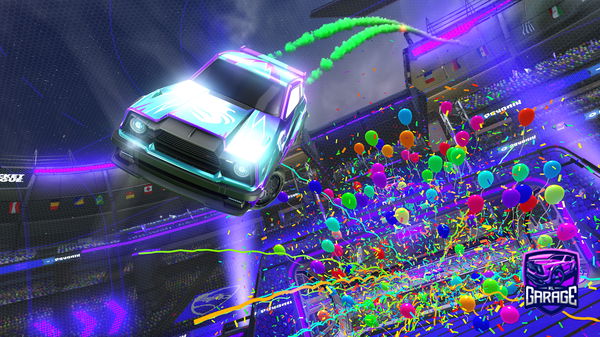 A Rocket League car design from charlococo9719