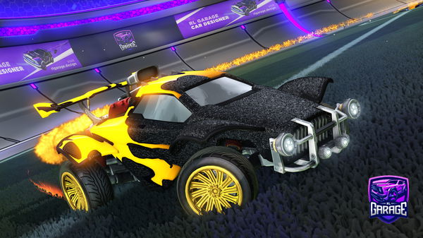 A Rocket League car design from jonnw