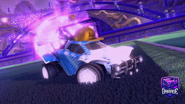 A Rocket League car design from Mansoornk