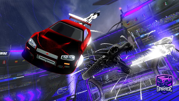 A Rocket League car design from Oigao04