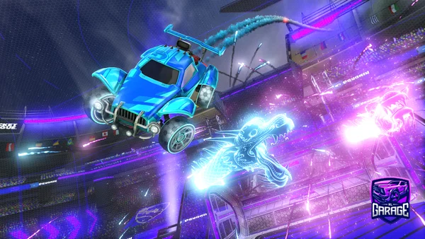 A Rocket League car design from RzCupz