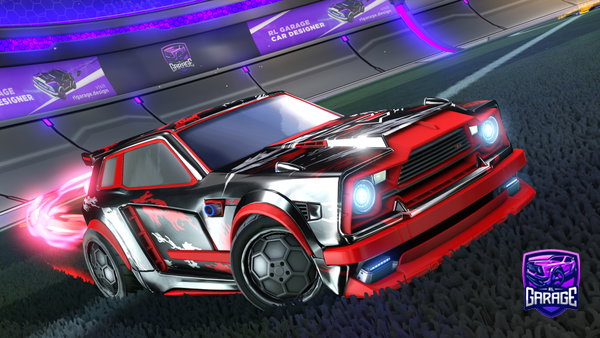 A Rocket League car design from PoKyCeSa