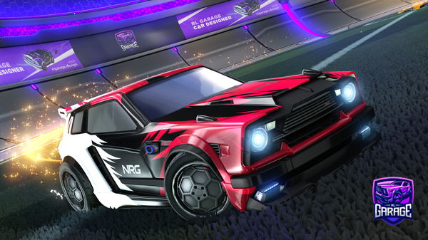 A Rocket League car design from -_-K2l-_-A7