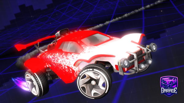 A Rocket League car design from Winkyworth