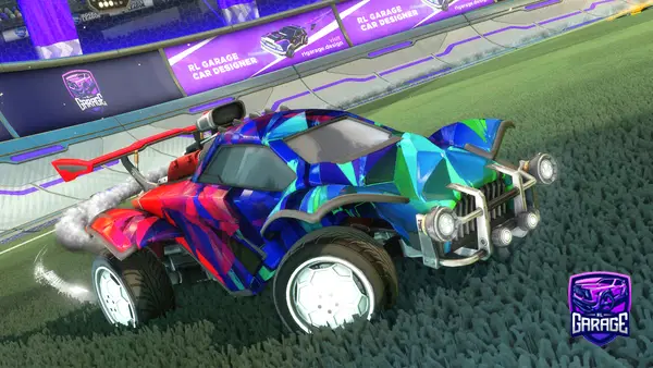 A Rocket League car design from Not_NRG_Nathan