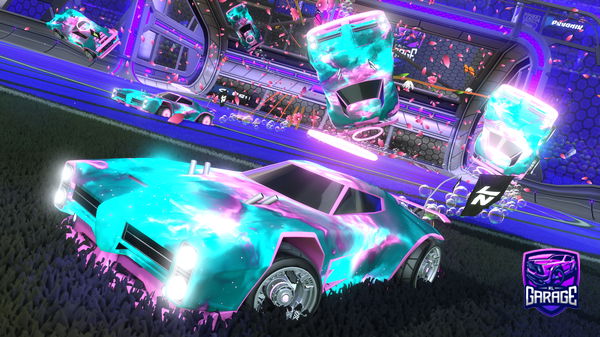 A Rocket League car design from Kackeman