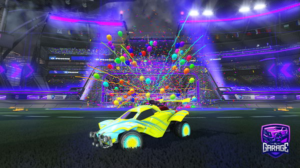 A Rocket League car design from ThaPinheadLarry