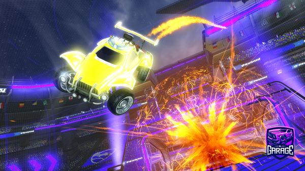 A Rocket League car design from Caillou_894