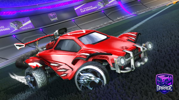A Rocket League car design from EkiFace