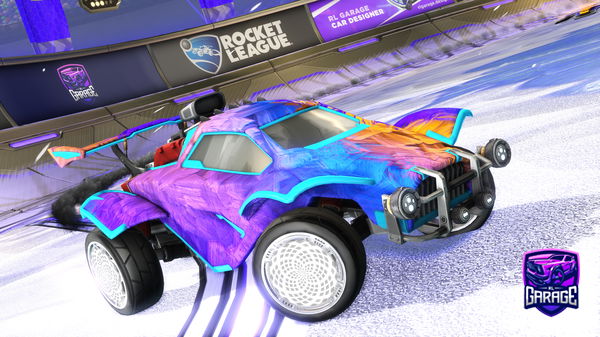 A Rocket League car design from Simplynull