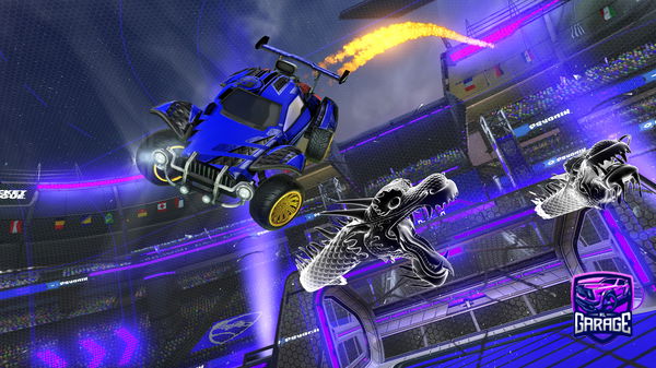 A Rocket League car design from hyyper-szn