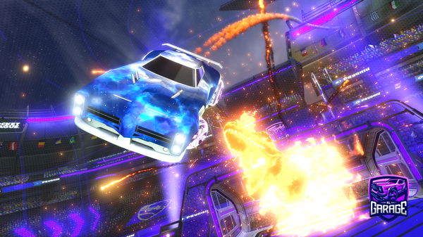 A Rocket League car design from Mijamin