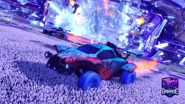 A Rocket League car design from weaksouse123