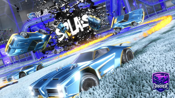 A Rocket League car design from Clone512