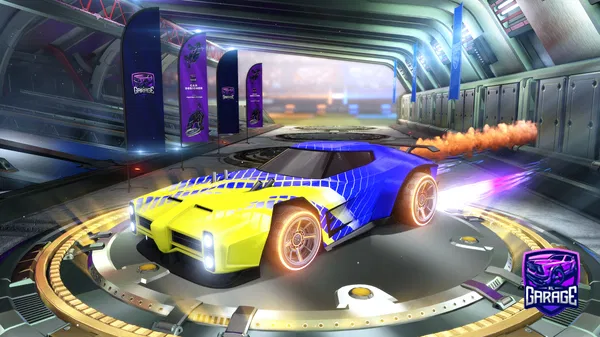 A Rocket League car design from Lacky_zd2