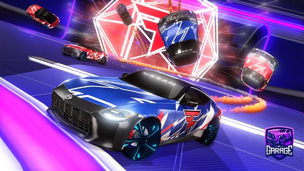 A Rocket League car design from sgamers7