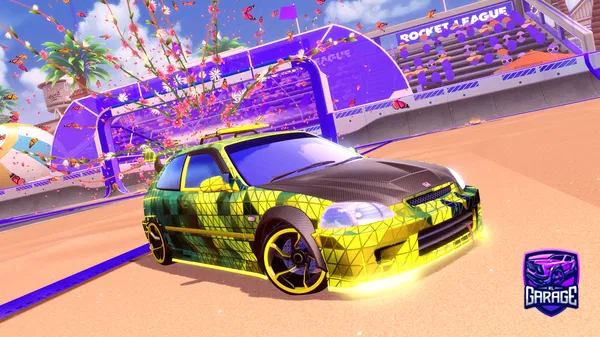 A Rocket League car design from Disposable_Racer