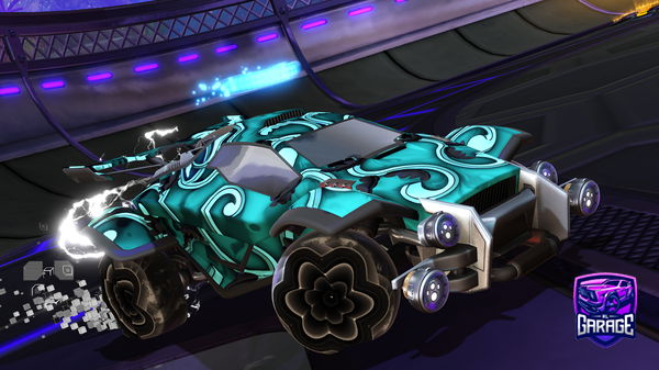 A Rocket League car design from ThickyMcNick