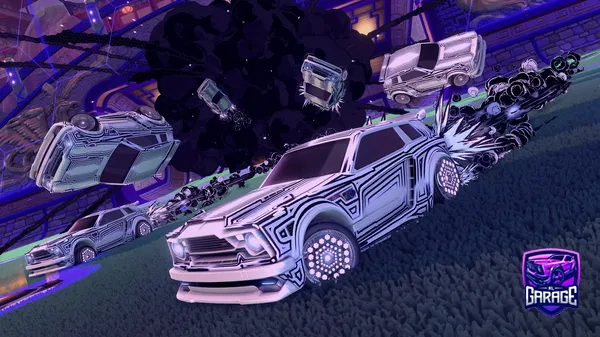 A Rocket League car design from Ultragod09
