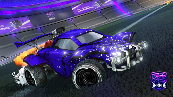 A Rocket League car design from BlackstormK17