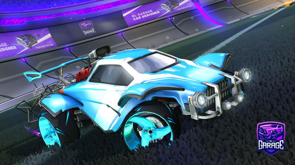 A Rocket League car design from mquven