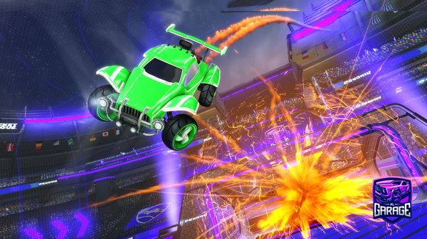 A Rocket League car design from Monetii