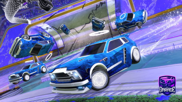 A Rocket League car design from -INTERSTELLAR-
