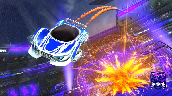 A Rocket League car design from Black1246