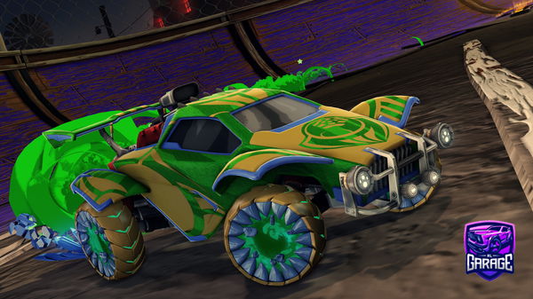 A Rocket League car design from Polar-Ray